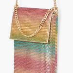 JustFab Rainbow Sparkle Mini Purse Photo 0