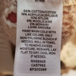 Sun & Shadow  WOOL MOHAIR OPEN CROCHET KNIT FOLDOVER COWL NECK SWEATER M Photo 15