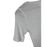 Michael Stars For Anthropologie XS/S Metallic Shine White Scoop Neck Top Size undefined Photo 5