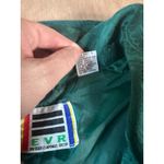 Vintage EVR by Rosso 100% Silk Paisley Bomber Jacket Green Size L 80s 90s Size L Photo 3