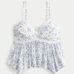 Hollister easy lace trim babydoll top Photo 1