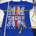Tultex NWOT DEF LEPPARD POUR SOME SURGAR ON ME T SHIRT BY Photo 2