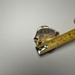 Liz Claiborne Colorful Enamel Fish Brooch Pin Gold Tone Signed LC Photo 7