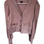 EXPRESS Dusty Pink Cardigan Sweater Photo 0