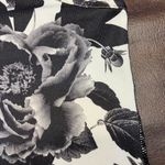 Lululemon Racerback Tank Top Black White Floral Print Athletic Size 6 24" Length Photo 7