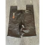 Banana Republic Women's High Rise Skinny Coated Jeans Black Size 0 Photo 1