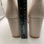 Lulus  my generation pale pink crocodile block heel women size 11 Photo 4