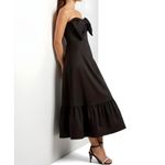Anthropologie HUTCH x Bow-Tie Strapless Dress, Black, 00 (US Petite) Photo 4