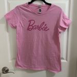 MATTEL BARBIE Pink Short Sleeve T Photo 0