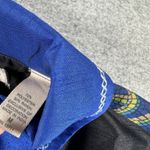 Marsh Landing  Jacket Womens Medium Floral Embroidered Applique Patch Button up Photo 4