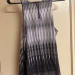 H&M S Black and White ZIpper Back Tank Top Photo 6