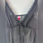 Blu Chic M Romantic Babydoll Sheer Mesh Black Chemise Size M Photo 2