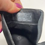 UGG  Black Fern Chelsea Chunky Lug Block Heeled Ankle Boots Photo 5