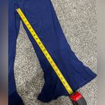 Slinky Brand New Silky Brand Blue High Waisted Flared Pants L Photo 7