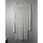 Knit Woven Beach Cover Up Dress Pool Resort Wear One Size White Size undefined Photo 3