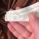 ZARA  Bronze Jumpsuit Size Medium Photo 4