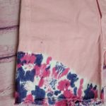 AGOLDE  PINK CUSTOM TIE DYE RAW HEM BERMUDA SHORTS SAMPLE STYLE 25 Photo 7