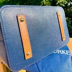 Dooney & Bourke  Darla Shopping Bag – Marina Blue Leather Tote NWT​ Photo 8