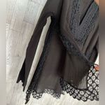 Lovestitch  Women’s The Eyelet Tunic    lightweight sheer blouse 100% cotton SZ M Photo 10