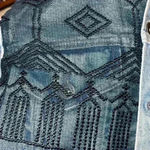Levi's Levi’s denim trucker jacket with black overlay Photo 5