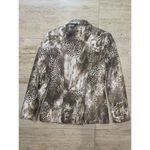 Joseph Ribkoff Joseph Ribhoff  Snake Animal Print Jacket‎ Size 6 Made In Canada Photo 5