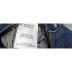 SR Vs. Sandrine Rose Women's Denim Jean Shorts Frayed Hem Size 28 Jorts Blue Photo 5