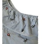 Abercrombie & Fitch Women Size Small Striped One Shoulder Blouse Top 18-815 Photo 3