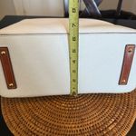 Dooney & Bourke  White and Tan Satchel Photo 6