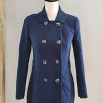 41 Hawthorn Women's Navy Blue Double Breasted Pea Coat Size XS Photo 0