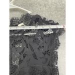 Sans Souci  Women's Dress Black Lace Sheath Size Medium Photo 10