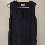 Kate Spade Women's  Sleeveless Silk V-Neck Tank Top Black Size 2 Photo 0