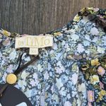 Festive Cotton Mini Dress – Flower Field Size XS Photo 6