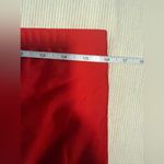 Red and White Striped Swim 2 Piece with Ruched Detail Size XL Photo 12