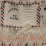 Anthropologie  Postmark Womens Malu‎ Soacedyed Cold Shoulder Top XL Photo 4