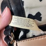 Kate Spade Light Pink Black Bow Mini Crossbody Bag | Coquette Minimalist Photo 6