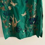 Limelight  Green Dress with Dragon Fly and Floral Embroidery Size Small Photo 3