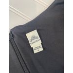 Sangria Blue & Black Stripe Mini Bodycon Dress Cap Sleeve Career Office Size 8 Photo 4