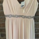 Rue 21 Formal dress NWT by  light blush with rhinestone accents size small Photo 2