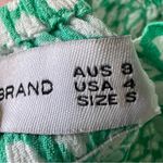 Faithfull the Brand  midi green floral dress size S C8 Photo 3