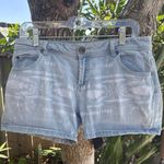 Cotton On COTTON:ON Women’s Light Blue Southwest Print Denim Shorts Photo 0