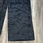 Proenza Schouler  Black Crushed Velvet Belted Pants size 2 Photo 9