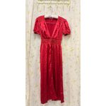 Reformation  Alexea‎ Maxi Dress Red US 2 Birthday Romantic Date Night Party Photo 4