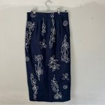 Mara Hoffman  Midi Floral Embroidered Florence Pencil Skirt 4 XS Photo 3