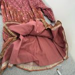 Spell and the Gypsy Utopia Tunic Mini Dress in Berry Size L Pink Size L Photo 14