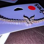 Claire's Butterfly cubic zirconia Bracelet Silver Photo 2