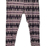 LuLaRoe  Purple and Black Leggings Tall and Curvy Size Photo 0