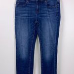 Eileen Fisher Stretch Ankle Straight Leg Denim Jeans Women’s Size 6 Medium Wash Photo 1
