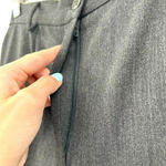 Max Mara  Charcoal Gray Wool Vintage Trouser Dress Pants Size US‎ 10 Photo 2