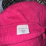 Abercrombie & Fitch Abercrombie Kids Pink Smocked Cami Tank Top Sz 15/16 Fits XS–S Womens Y2K Photo 4