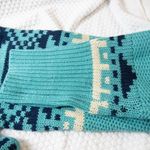 Weatherproof NEW Fair Isle Pullover Sweater, Turqouise, Size Large Photo 11